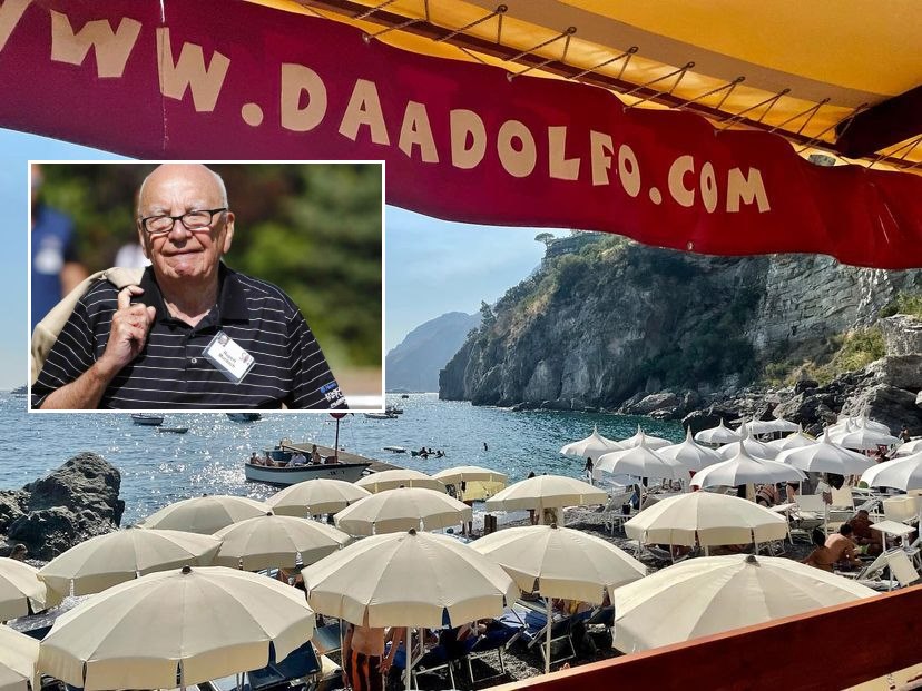 Il Vescovado Il Magnate Miliardario Rupert Murdoch Sbarca A Positano