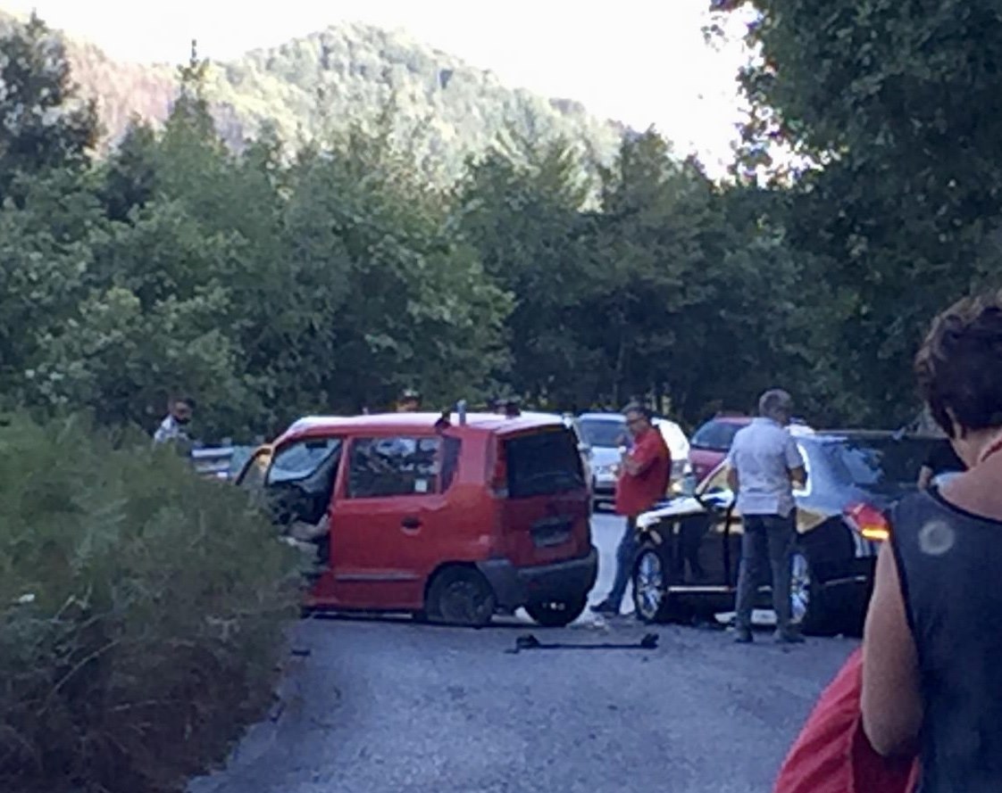 Il Vescovado Incidente Frontale Sulla Ravello Chiunzi Operaio Di