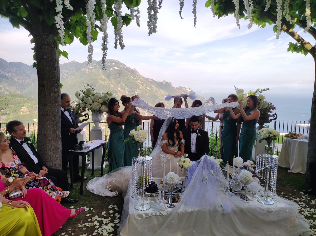 Il Vescovado Ravello Matrimonio Persiano In Costiera Amalfitana