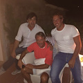 A Marco Fazion gli auguri di buon compleanno dalla Costa d'Amalfi con Enzo Mammato