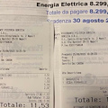 A Napoli nello scontrino di una pizzeria il costo di gas e luce. Il titolare: «Siamo con le spalle al muro»