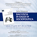 A Sorrento Salvo Iavarone presenta “Raccolta di saggi di sociopolitica” col vice direttore del Tg1, Gennaro Sangiuliano 