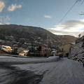 Agerola, mezzi spazzaneve in azione sulle strade 