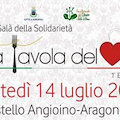 Agropoli, stasera al Castello appuntamento con 'La Tavola del Cuore'