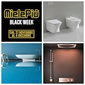 Al via la black week di MielePiù: sconti imperdibili su arredo bagno, idraulica e impiantistica