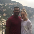 Alfonso Ribeiro, la star di "Willy il principe di Bel-Air" in vacanza a Positano 