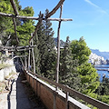 Amalfi, al via i lavori per riaprire la passeggiata panoramica Longfellow