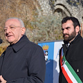 Amalfi, De Luca inaugura cantiere del depuratore: «La qualità delle acque obiettivo strategico della Regione» [VIDEO]