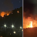 Amalfi, incendio nella frazione di Tovere