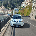 Amalfi, un'auto elettrica per la Polizia Municipale