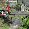 Ambiente: a Minori lavori all'alveo del Reginna Minor. Alunni ripuliscono la spiaggia [FOTO]