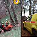 Apprensione su Monte Polveracchio, uomo di Eboli cade rovinosamente mentre cerca funghi. Interviene Soccorso Alpino 