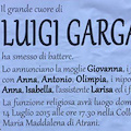 Atrani piange Luigi Gargano