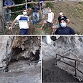 Atrani, volontari ripristinano il sentiero della "Grotte di Masaniello" [FOTO]