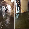 Bomba d’acqua improvvisa, a Ravello allagata di nuovo Via dei Rufolo. Annunciato sopralluogo tecnico [VIDEO]