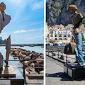 Bruno Catalano ad Amalfi per incontrare il "suo" Simone