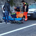 Brutto incidente a Capo d'Orso, centauro in ospedale [FOTO]