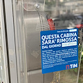 Cabine telefoniche addio: domani la rimozione a Maiori 