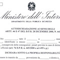 Cambia (ancora) l'autocertificazione per gli spostamenti