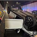 Campagna, incidente in autostrada: ferite tre persone