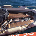 Capo d'Orso: con 100 kg di tonnetti a bordo, sanzione da 24mila euro a pescatore di Maiori /FOTO