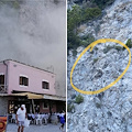 Conca dei Marini: sulla spiaggia caduti pochi frammenti rocciosi, verifiche in corso