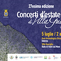 Concerti d'estate di Villa Guariglia: 28 giugno si presenta la 27esima edizione 