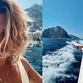 Emma Marrone si rilassa tra Capri e Positano: vacanza in yacht e pesca