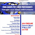 Fondi europei per i liberi professionisti, se ne parla a Minori con assessore regionale Marciani e ordini professionali