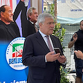 Forza Italia apre la campagna elettorale da Vietri sul Mare, Tajani in collegamento telefonico con Berlusconi /FOTO e VIDEO