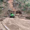 Frana Tramonti, iniziati lavori sulla strada per Maiori. Si spera in celere riapertura [FOTO]