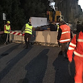 Furore: strada resta chiusa, installate barriere in calcestruzzo