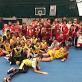 G.S. Minori, ieri l'esordio degli atleti del minibasket allenati dagli istruttori Dipino e Apicella 