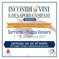 Gusto, 7-10 settembre tornano a Sorrento gli “Incontri di vini e di sapori campani”