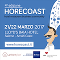 HoReCoast, mercoledì 15 marzo la presentazione al Palazzo di Città di Salerno