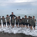 I baby campioni della Juventus under 9 in visita a Minori. In squadra anche figli di Barzagli e Cristiano Ronaldo [FOTO]