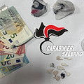 In giro con 5 grammi di cocaina e crack, pusher arrestato a Salerno