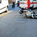 Incidente a Maiori, scooter contro auto: uomo trasferito a Castiglione [FOTO]