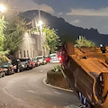 Incidente ad Amalfi sulla Statale 163 in località Vettica /foto