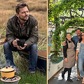 Jimmy Doherty in vacanza con la moglie in Costa d'Amalfi: pausa di gusto al Giardiniello di Minori