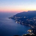 La Costa d'Amalfi 'mai vista': in time lapse /VIDEO