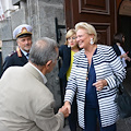 La Principessa Beatrice di Borbone in visita in Costa d'Amalfi [FOTO]