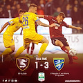 La Salernitana cade sul più bello, il Frosinone passa all'Arechi e chiude la porta play-off