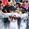 La Salernitana contro la Juventus si esalta e sfiora la vittoria. Finisce 1-1