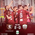 La Salernitana non si ferma più: con l'Ascoli terza vittoria consecutiva [VIDEO]