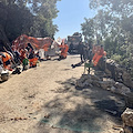 Lavori senza soste a Capo d'Orso, riapertura strada vicina. Plauso ai rocciatori [FOTO]