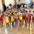 Le piccole ginnaste dell’ASD Ritmica Granata sul podio al campionato Libertas