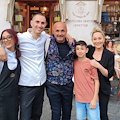 Luciano Spalletti arriva in Costiera Amalfitana, tappa ad Amalfi alla Pasticceria Pansa