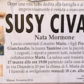 Maiori a lutto per scomparsa della prof. Susy Civale