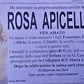 Maiori, addio alla signora Rosa Apicella. Oggi i funerali